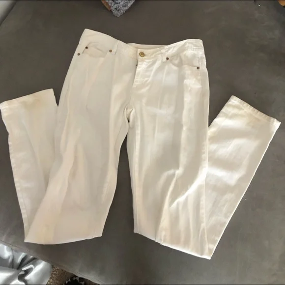 Michael Kors white skinny jeans. - Picture 1 of 12